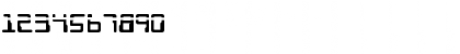 Download Droid Lover Laser Regular Font Numeric Preview