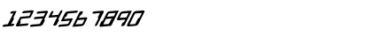 Download Droid Lover Rotalic Regular Font Numeric Preview