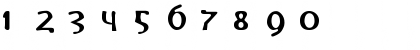 Download DS Coptic Regular Font Numeric Preview