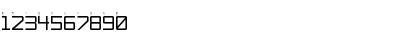 Download DS GS45 Regular Font Numeric Preview