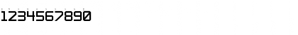 Download DS GS59 Regular Font Numeric Preview