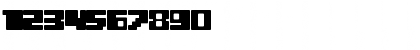 Download DS PTRLNormal Regular Font Numeric Preview