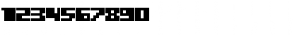 Download DS PTRLSuper Regular Font Numeric Preview