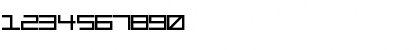 Download DS SQR65 Regular Font Numeric Preview