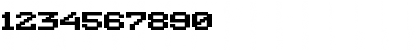 Download DS VDOTXT2 Regular Font Numeric Preview