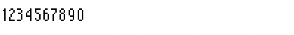 Download DSC Regular Font Numeric Preview