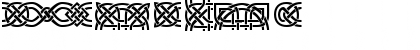 Download DS_Celtic-Border-1 Regular Font Numeric Preview