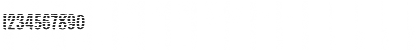 Download DTC Brody M02 Regular Font Numeric Preview