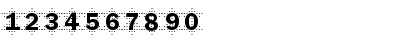 Download DTCFranklinGotM47 Regular Font Numeric Preview