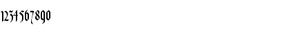 Download DuerersMinuskeln Regular Font Numeric Preview