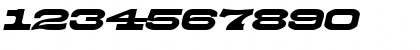 Download DuncanExtended Italic Font Numeric Preview