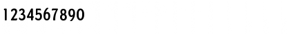 Download DundeeBoldCondTab Regular Font Numeric Preview