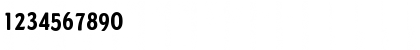 Download DundeeExtraBoldCondTab Regular Font Numeric Preview