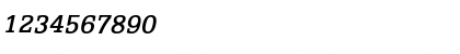 Download Eggo BoldItalic Font Numeric Preview