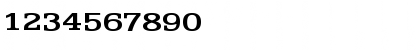 Download EggoExtended Bold Font Numeric Preview