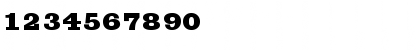 Download Eglentine Regular Font Numeric Preview