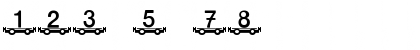 Download Eisenbahn Regular Font Numeric Preview