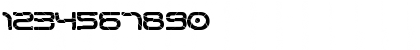 Download Gtek Broken Broken Font Numeric Preview