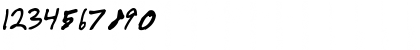Download AdLib Regular Font Numeric Preview