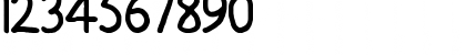 Download Emma Sophia Regular Font Numeric Preview