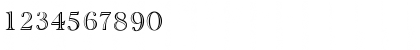 Download EmmaBecker Regular Font Numeric Preview
