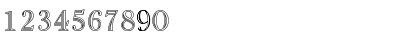 Download EmmaBeckerOutline Normal Font Numeric Preview