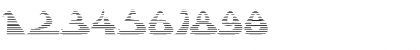 Download EmphaticallyNotUechi Regular Font Numeric Preview
