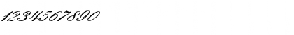 Download EmpireScriptExtended Regular Font Numeric Preview
