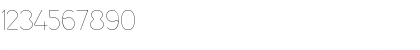 Download Enabler Thin Font Numeric Preview