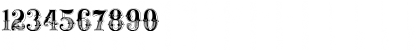Download English Rose Regular Font Numeric Preview
