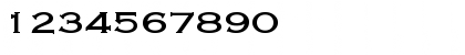 Download Engraver-Extended Bold Font Numeric Preview