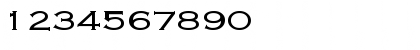 Download Engraver-Extended Normal Font Numeric Preview