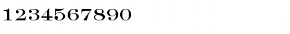 Download EngraversD Regular Font Numeric Preview