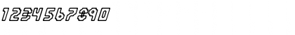 Download Eniltuo Regular Font Numeric Preview