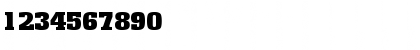 Download Enschede-Serial-Black DB Regular Font Numeric Preview