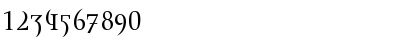 Download EnvisionRoman Regular Font Numeric Preview