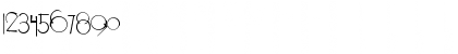 Download Epicure Regular Font Numeric Preview