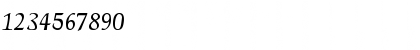 Download Epistle Normal Font Numeric Preview