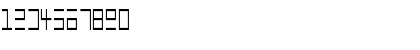 Download Epps Evans Narrow Light Regular Font Numeric Preview