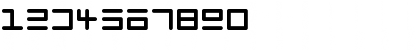 Download Eppy Evans Round Regular Font Numeric Preview