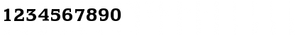 Download EquestrienneBoldTab Roman Font Numeric Preview