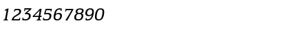 Download EquestrienneBookItalicTab Roman Font Numeric Preview