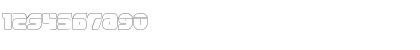 Download Eraser Regular Font Numeric Preview
