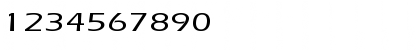 Download Eric Extended Normal Font Numeric Preview