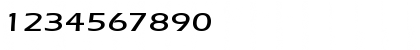 Download EricExtended Bold Font Numeric Preview