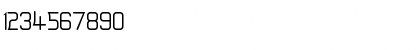 Download Erinal Regular Font Numeric Preview
