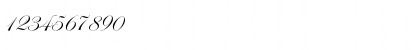 Download Edwardian Scr ITC TT Regular Font Numeric Preview