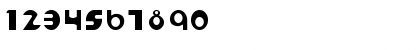 Download Espheres Th Regular Font Numeric Preview