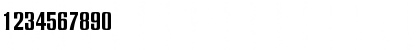 Download Essex Regular Font Numeric Preview