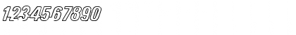 Download esso Regular Font Numeric Preview